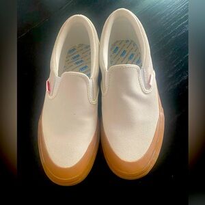 Suede Van’s slip on sneakers